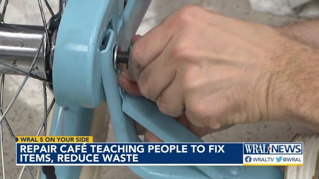 Repair Café teaches the lost art of fixing household items 
