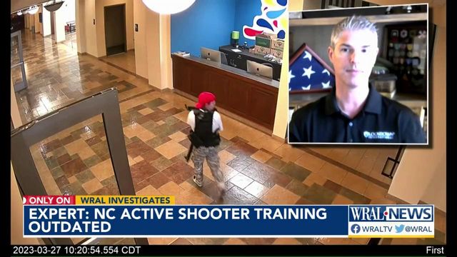 Security expert feels NC's active shooter training drills are outdated