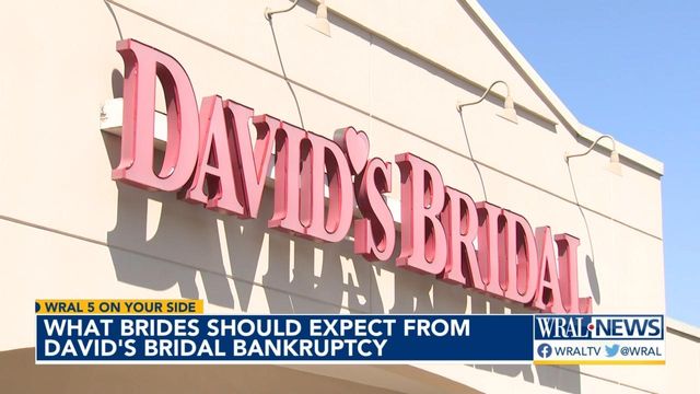What brides should expect from David's Bridal bankruptcy 