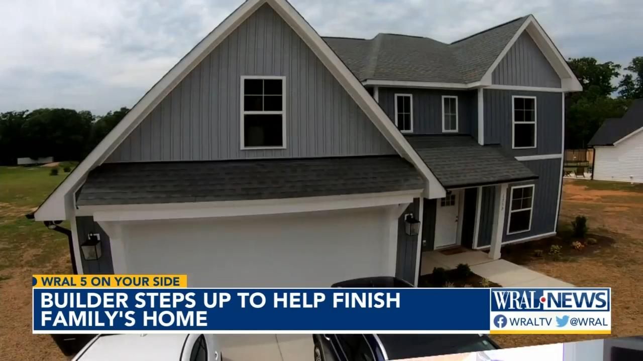 Home renovations finally finished for Sanford family after builder