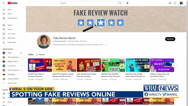5 On Your Side, spotting fake reviews online 