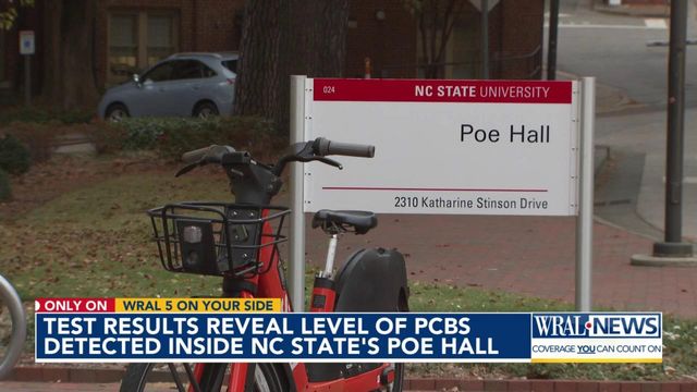 5OYS: Documents show PCB levels in NC State's Poe Hall