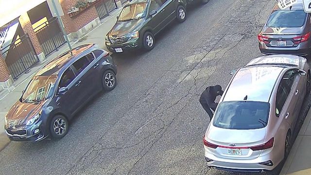 Rental car theft caught on camera; Durham woman charged fees after the theft