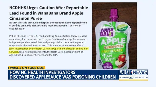 How NC investigators discovered applesauce was poisoning kids