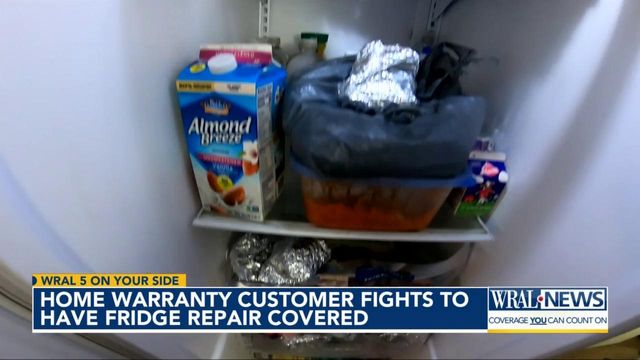 Home warranty customer fights to have fridge repair covered