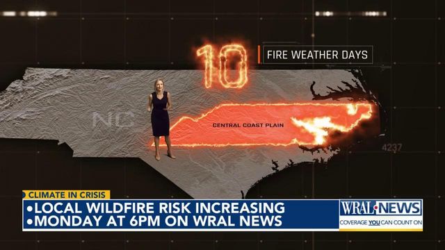 Climate in Crisis: Local wildfire risk increasing 