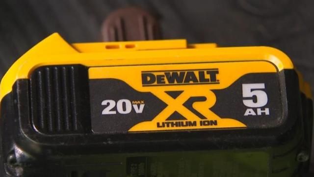 20-volt DeWalt lithium-ion battery