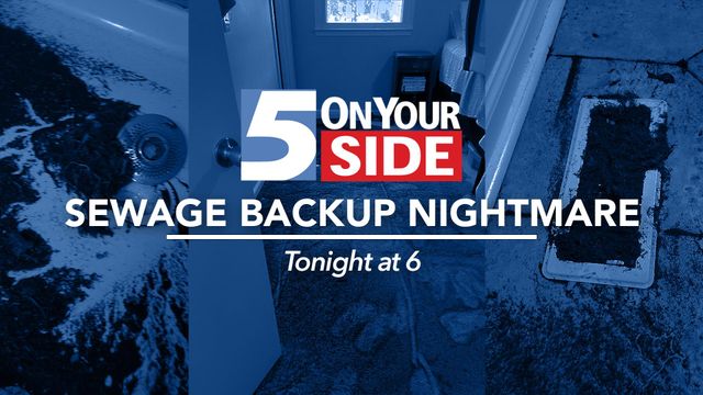 On WRAL at 6: Sewage spread across the living room: Local family left paying after Raleigh maintenance backfired