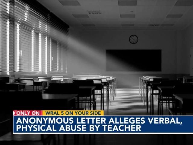 5 On Your Side: An anonymous letter accused a Wake teacher of abuse. What happened after a mom pushed for an investigation Photo