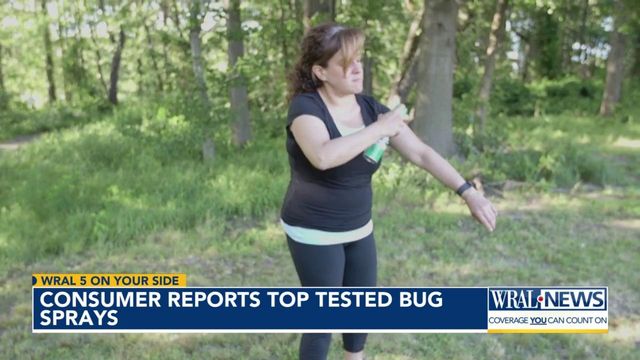 Consumer Reports top rated bug sprays for the summer