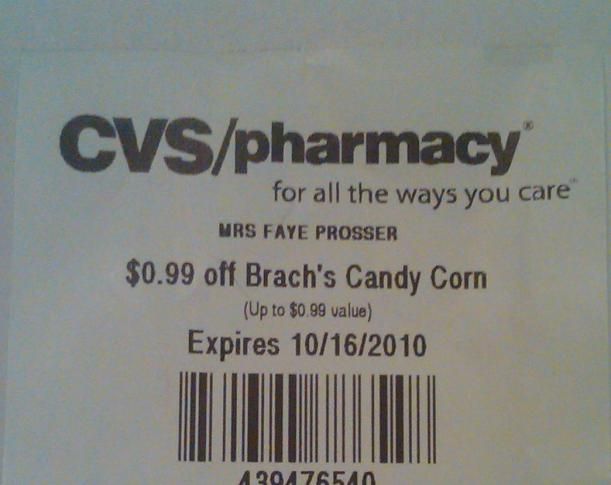 Free candy corn at CVS!