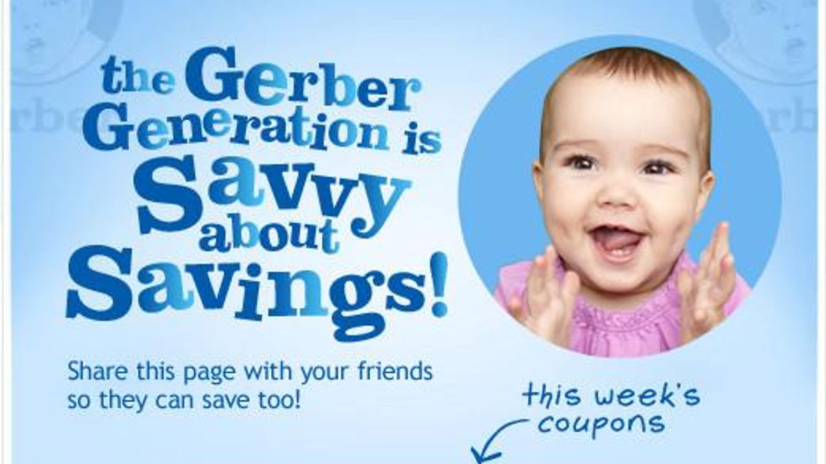 Gerber coupons