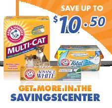 Arm and hammer litter hot sale coupons