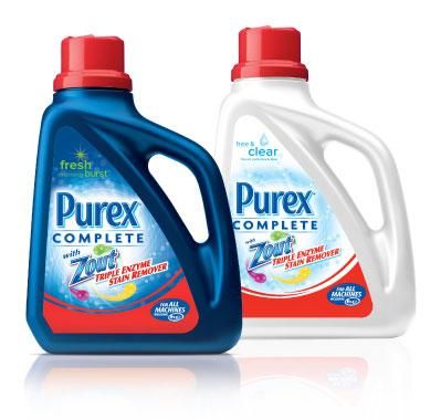 Free sample of Purex Complete with Zout