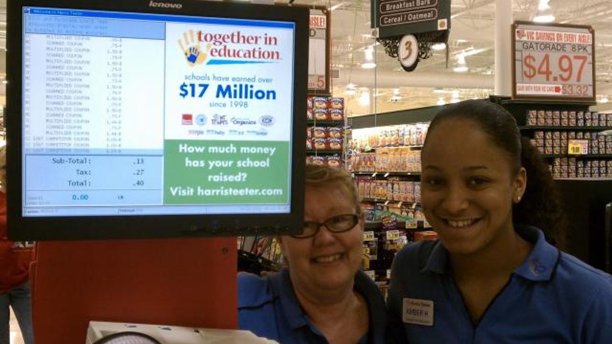 Harris Teeter Triples with Ursula and Amber! 
