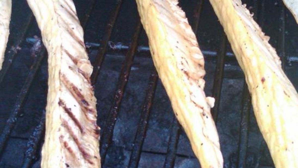 Grilled squash