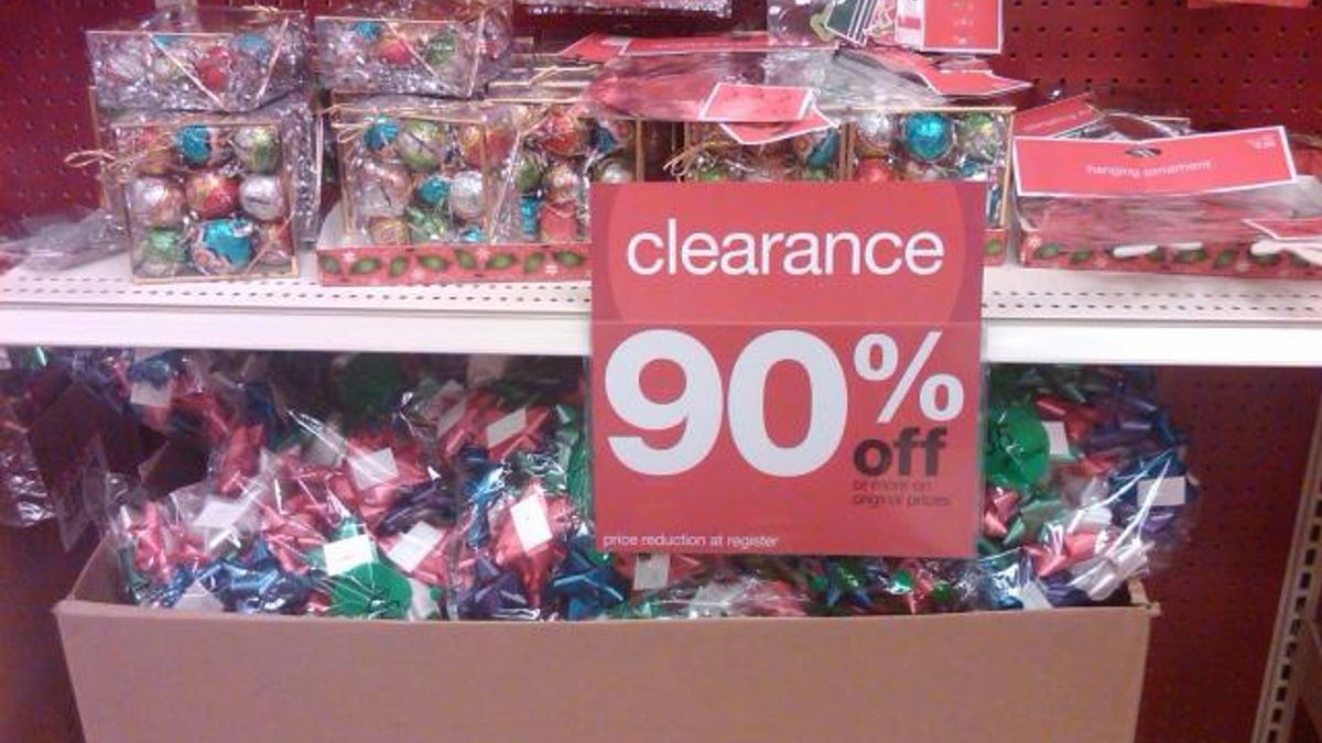 Christmas clearance