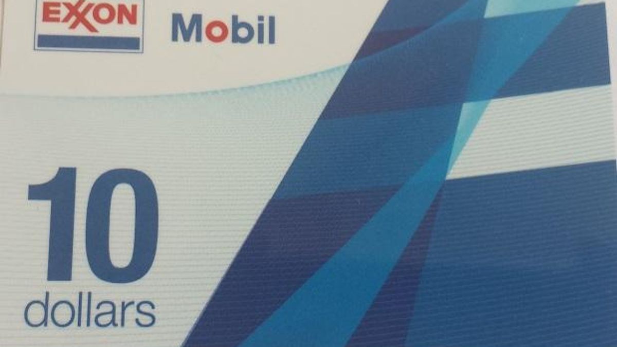 Exxon gift card