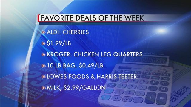 Smart Shopper: Cherries at Aldi and other deals