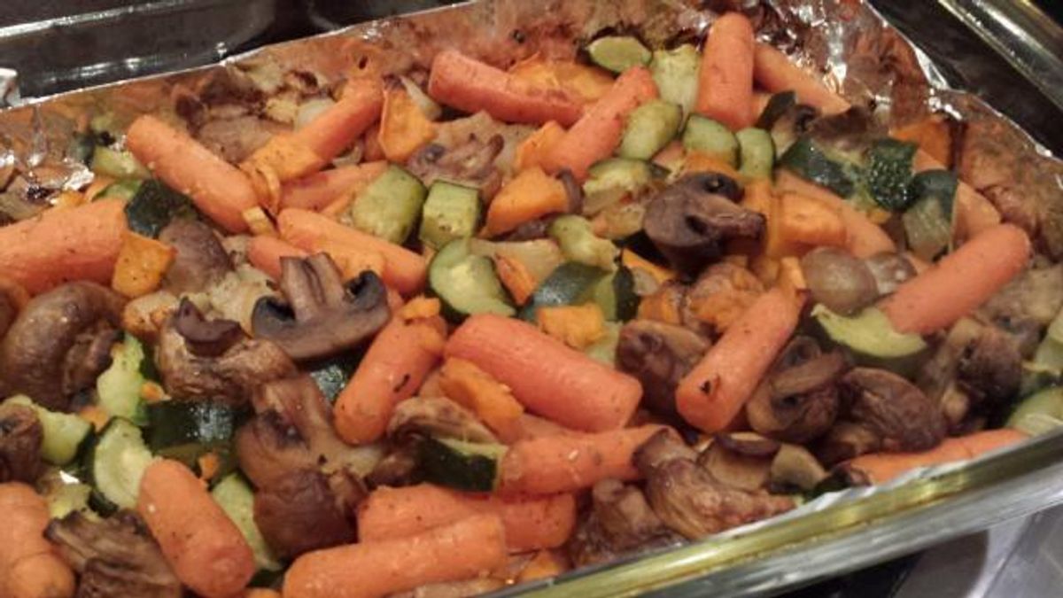 Roasted vegetables