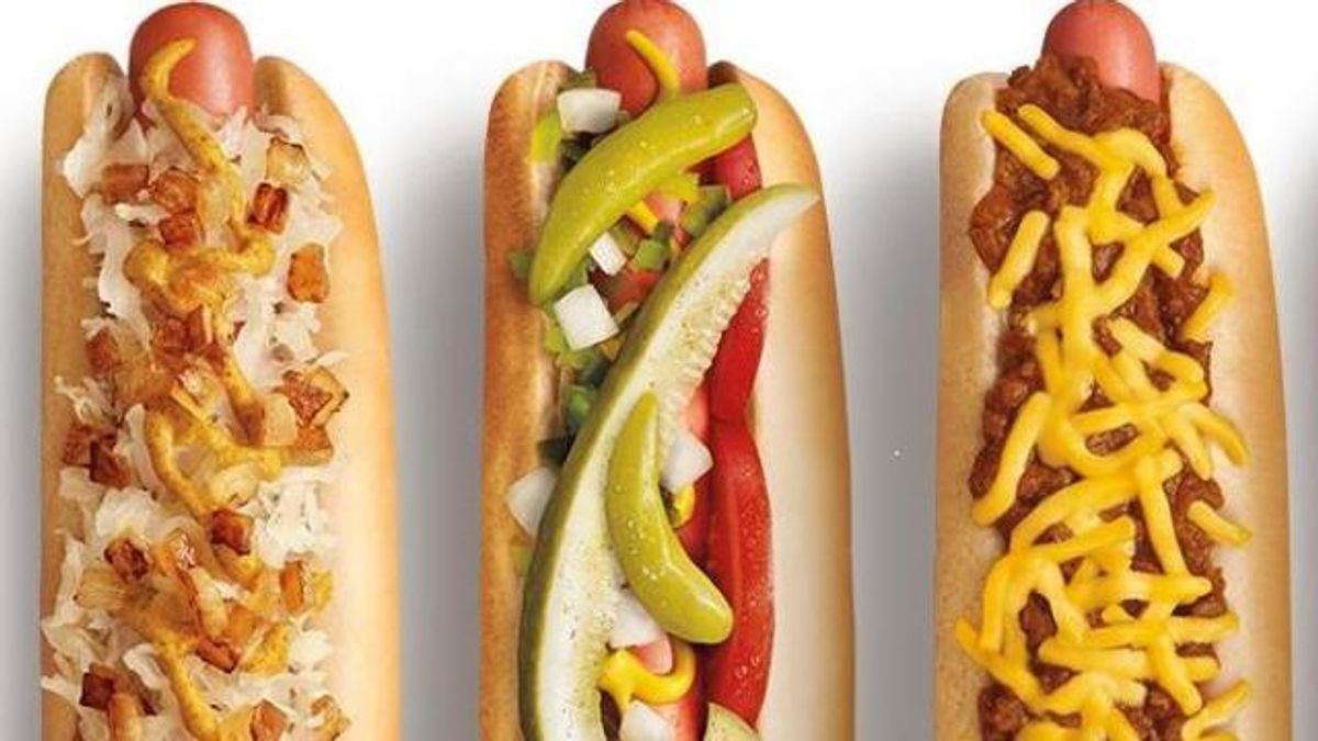 Sonic hot dogs