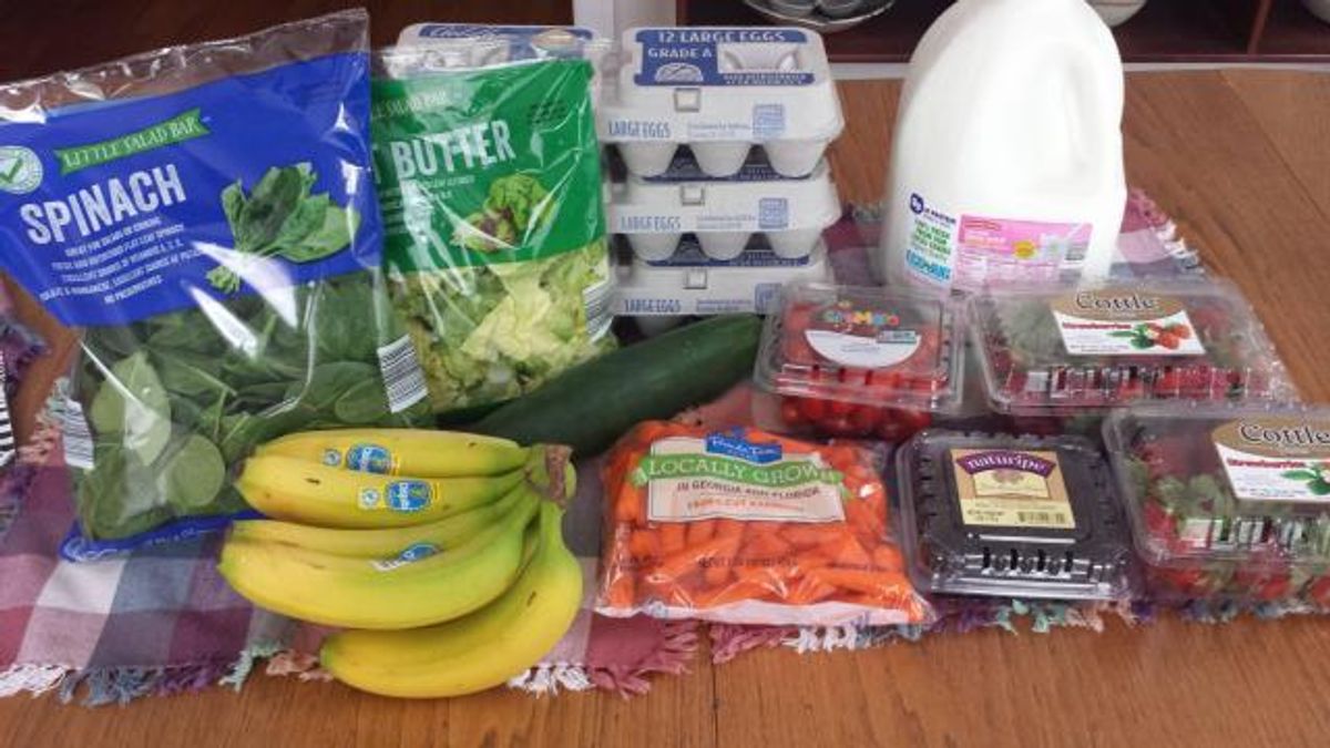 Aldi groceries 5-2-16