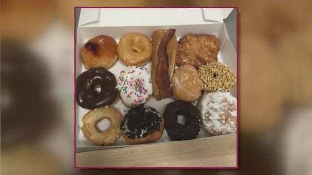Shops offer free treats on National Doughnut Day