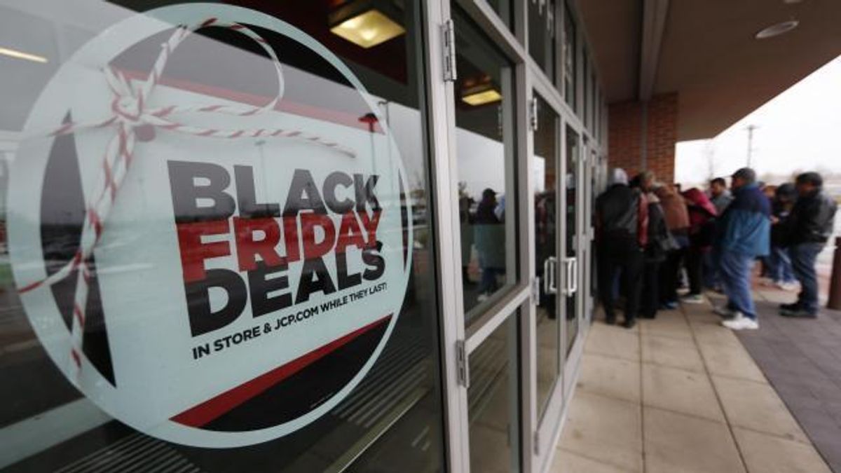 Black Friday Deals sign