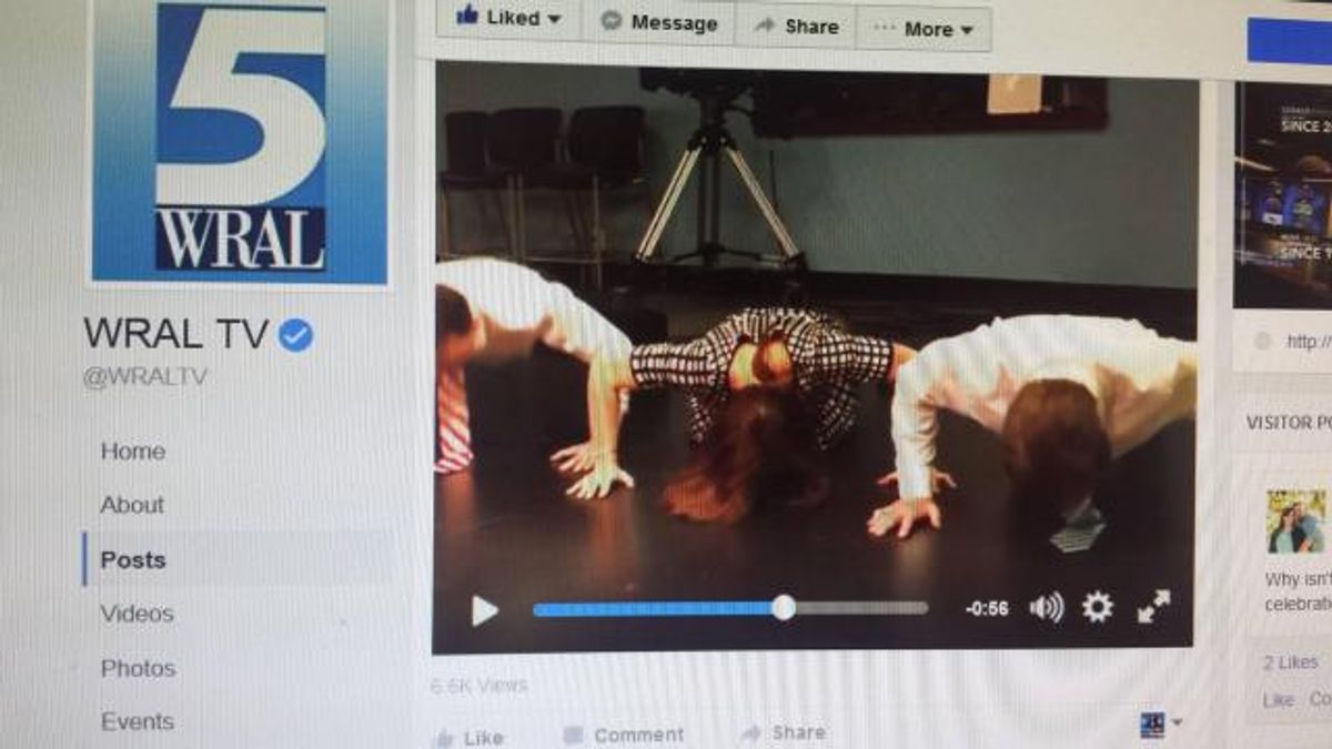 Push-Up Challenge with Bill, Brian and Faye