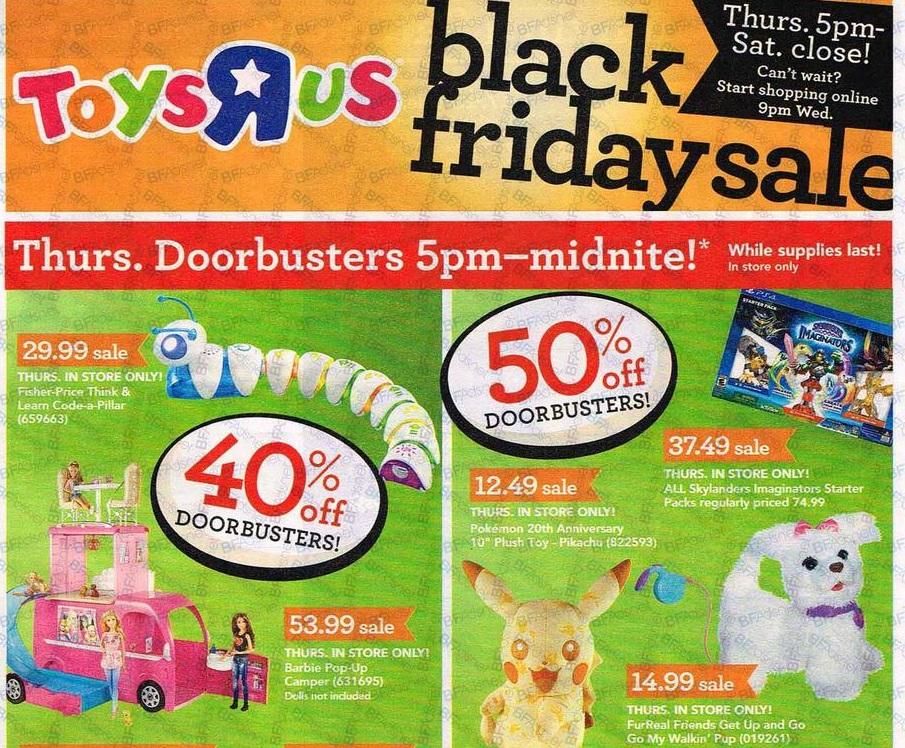 Best black friday deals for toys 2018 online
