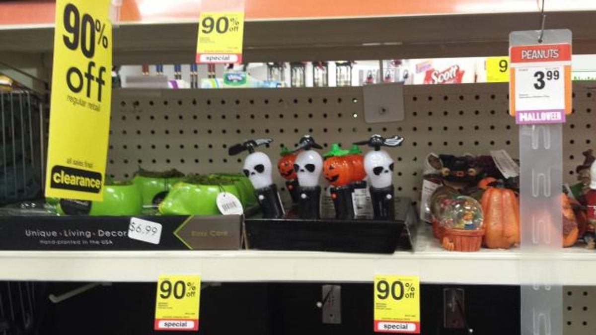 CVS Halloween clearance
