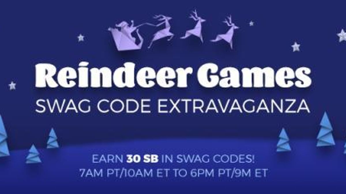 Swagbucks Reindeer Games Extravaganza