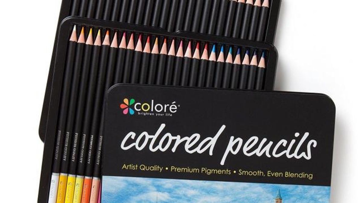 Colore Colored Pencils Set of 48