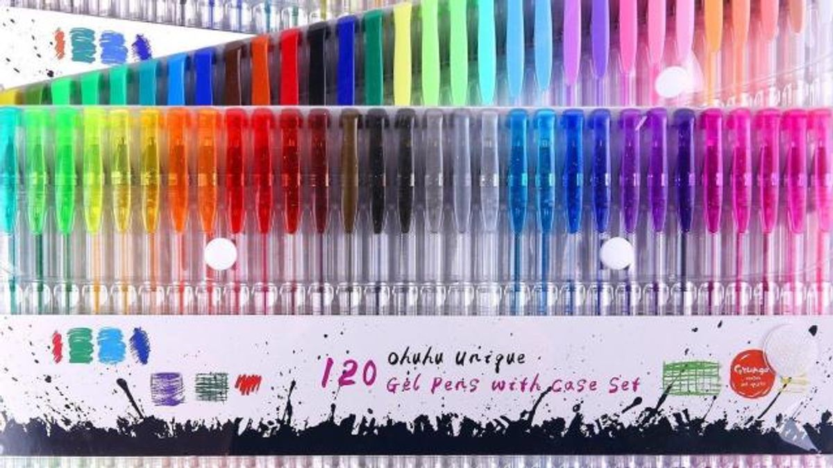 120 Count Gel Pen Set