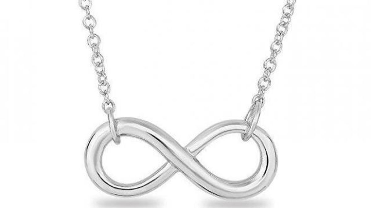 Sterling Silver Infinity Symbol Necklace