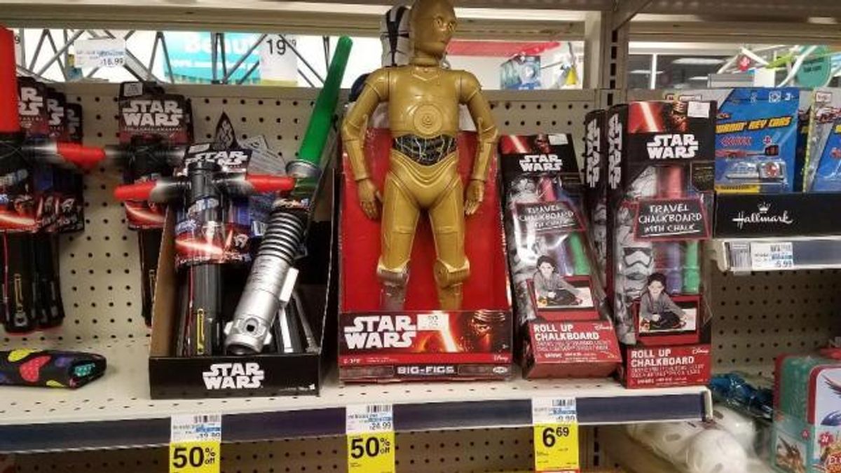 CVS Star Wars clearance