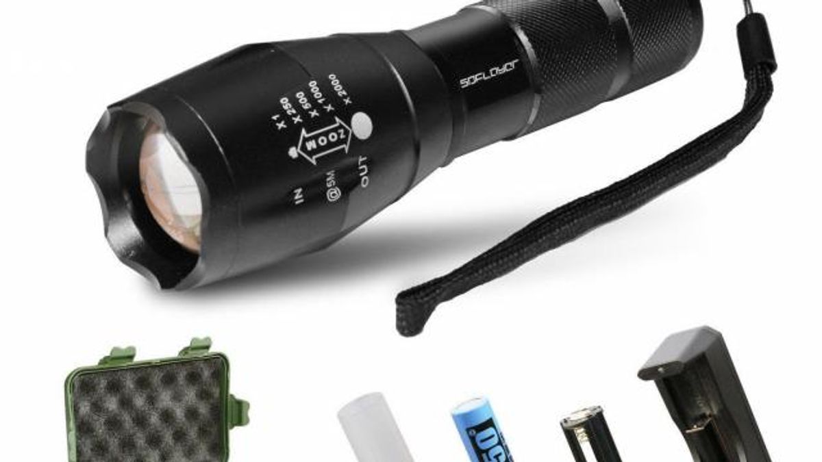LED Tactical Flashlight