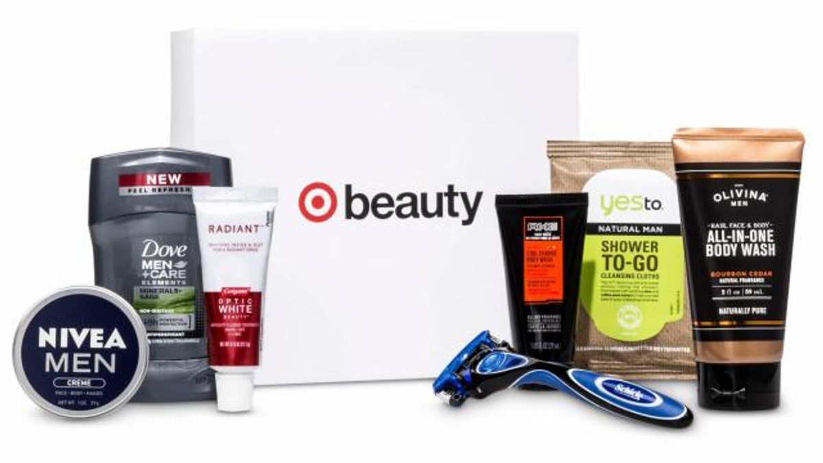 Target Men's Beauty Box