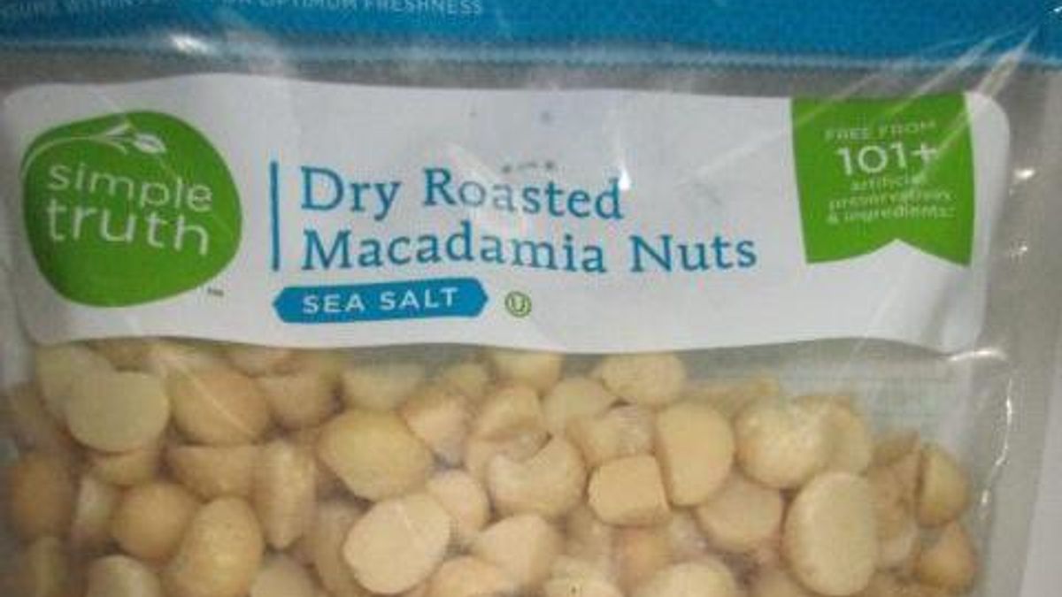 Kroger Macadamia Nuts Recall