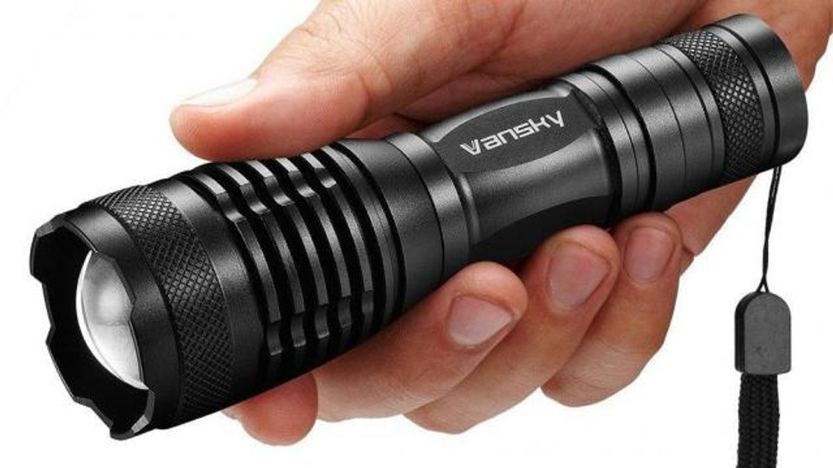 Vansky LED Rechargeable Tactical Flashlight