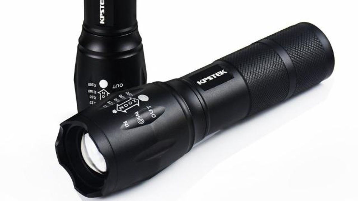Amazon Tactical LED Flashlight 2 Pack