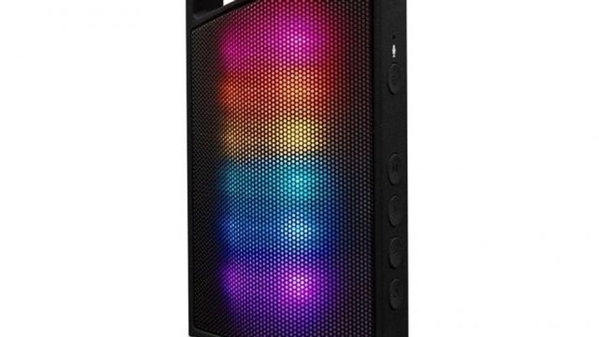 Portable Bluetooth Speaker Mini Stereo Speaker with  Led Lights