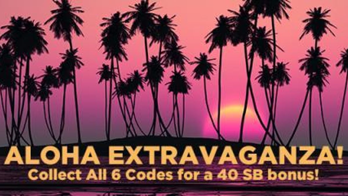 Swagbucks Aloha Extravaganza