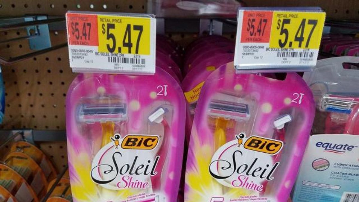 Bic Soleil Shine Razors from Walmart
