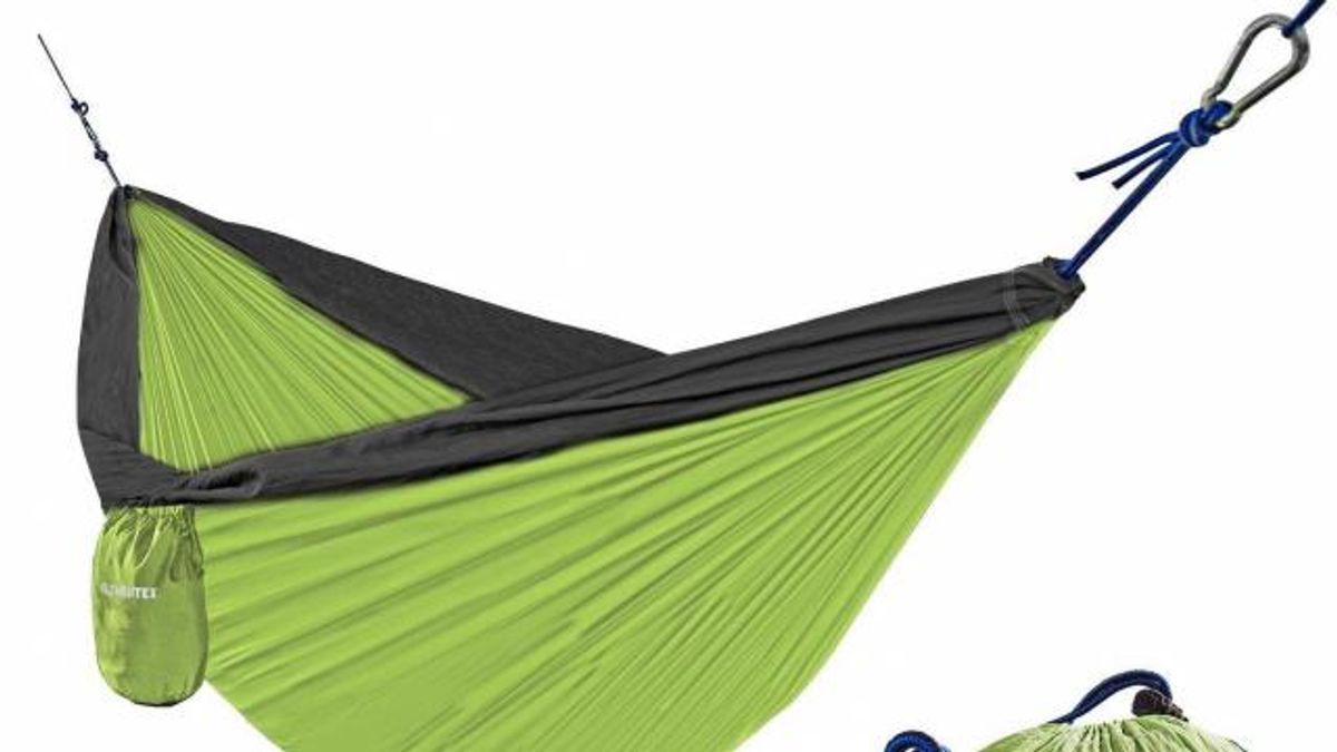Lightweight Portable Parachute Hammock 