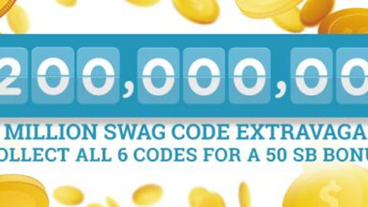 200 Million Swag Code Extravaganza