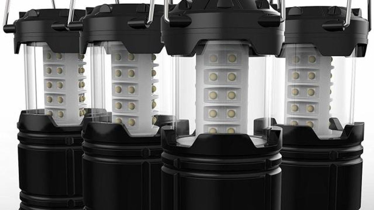 Vivii LED Camping Lanterns 4 Pack 