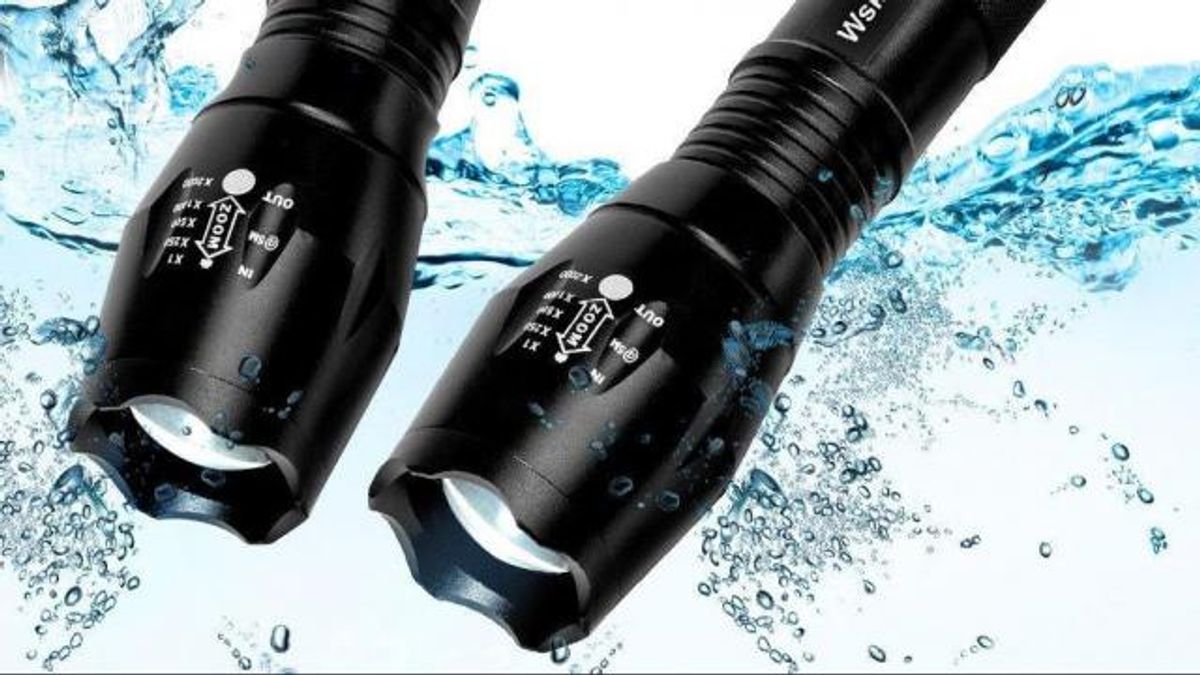 LED Tactical Flashlight 2 pack set by Wsky