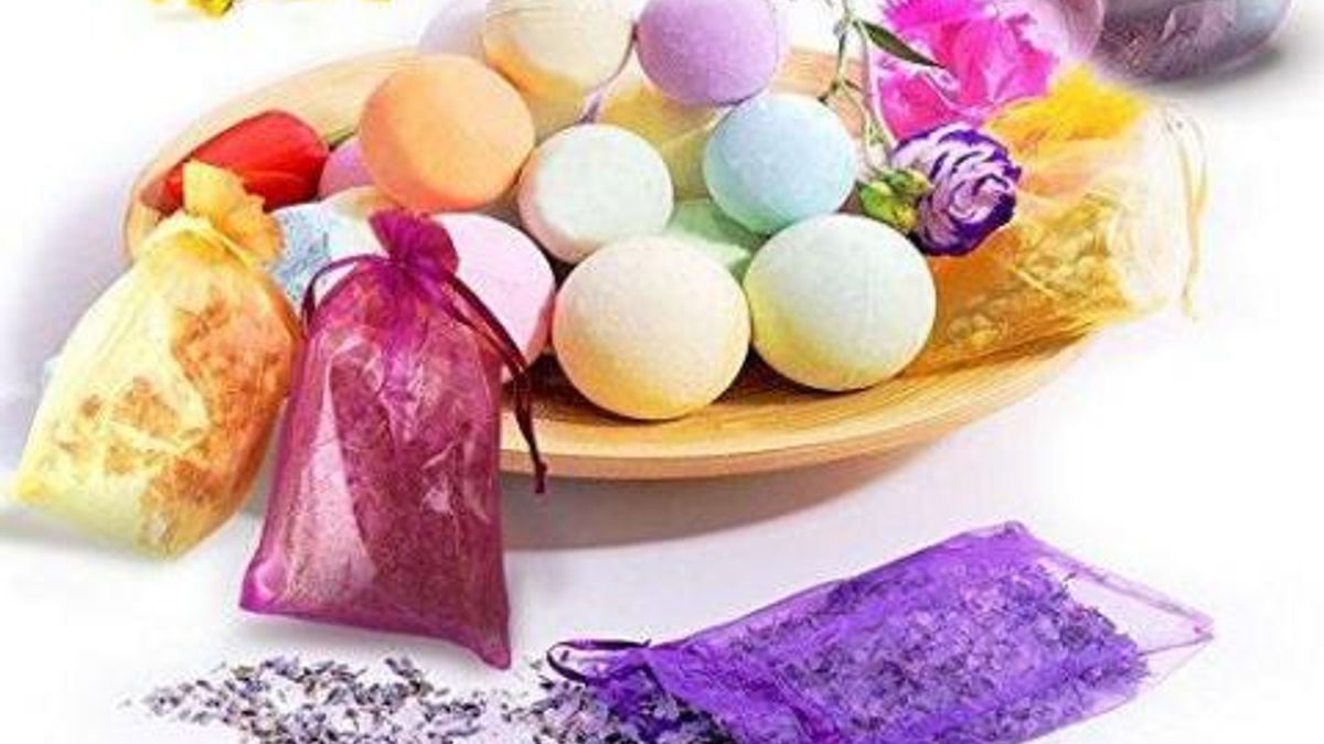 Bath Bombs 21 Piece Gift Set 