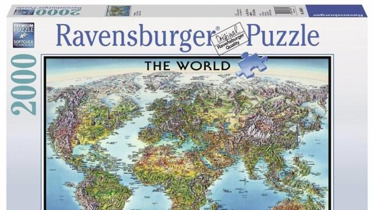 Ravensburger World Map Jigsaw Puzzle
